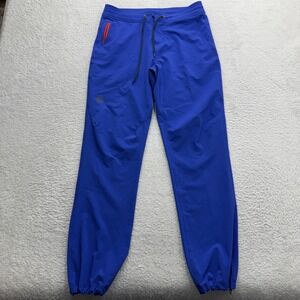 Stio Mens Rivet Jogger Pants Blue Size 30 Technical Hiking Outdoor Stretch Cuffs